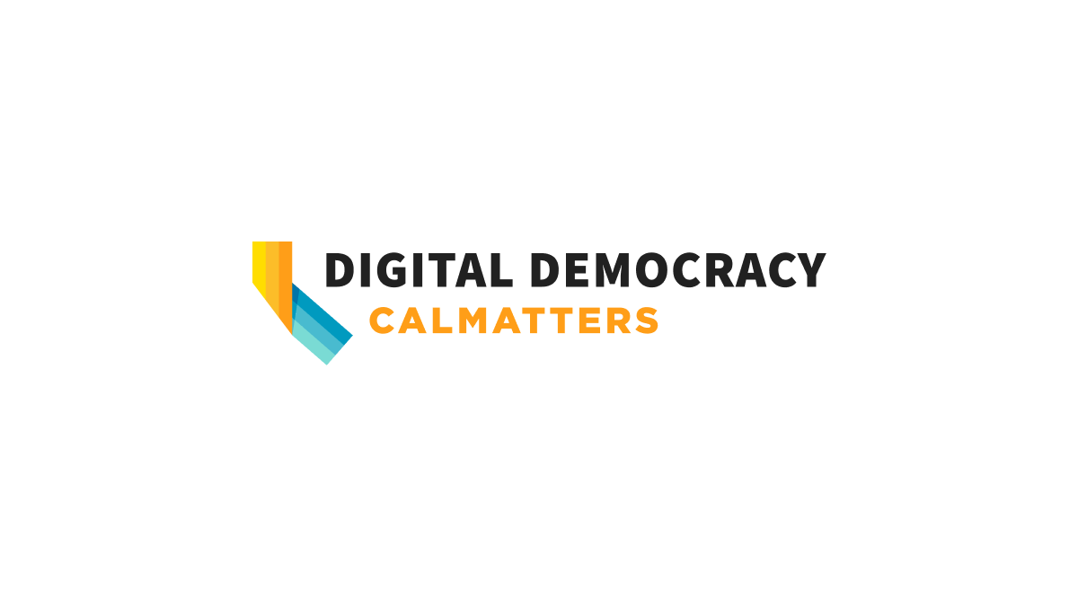 Digital Democracy | CalMatters logo