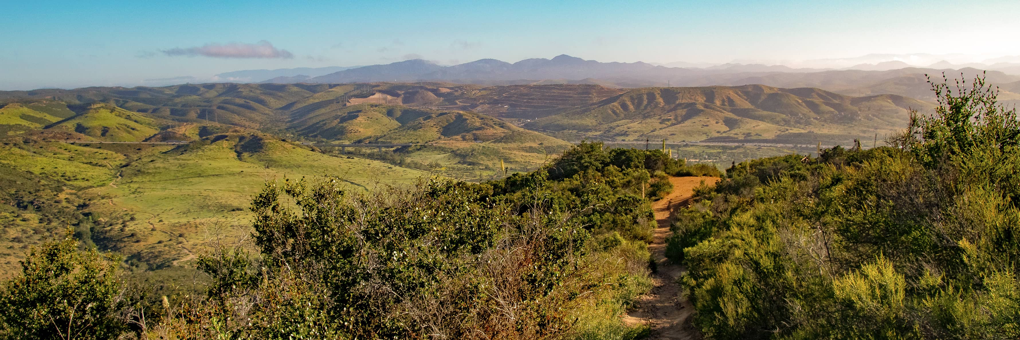 Sunny day at Mission Trails Regional Park.